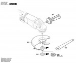 Bosch 0 601 853 G03 Gws 24-180 Jbv Angle Grinder 230 V / Eu Spare Parts